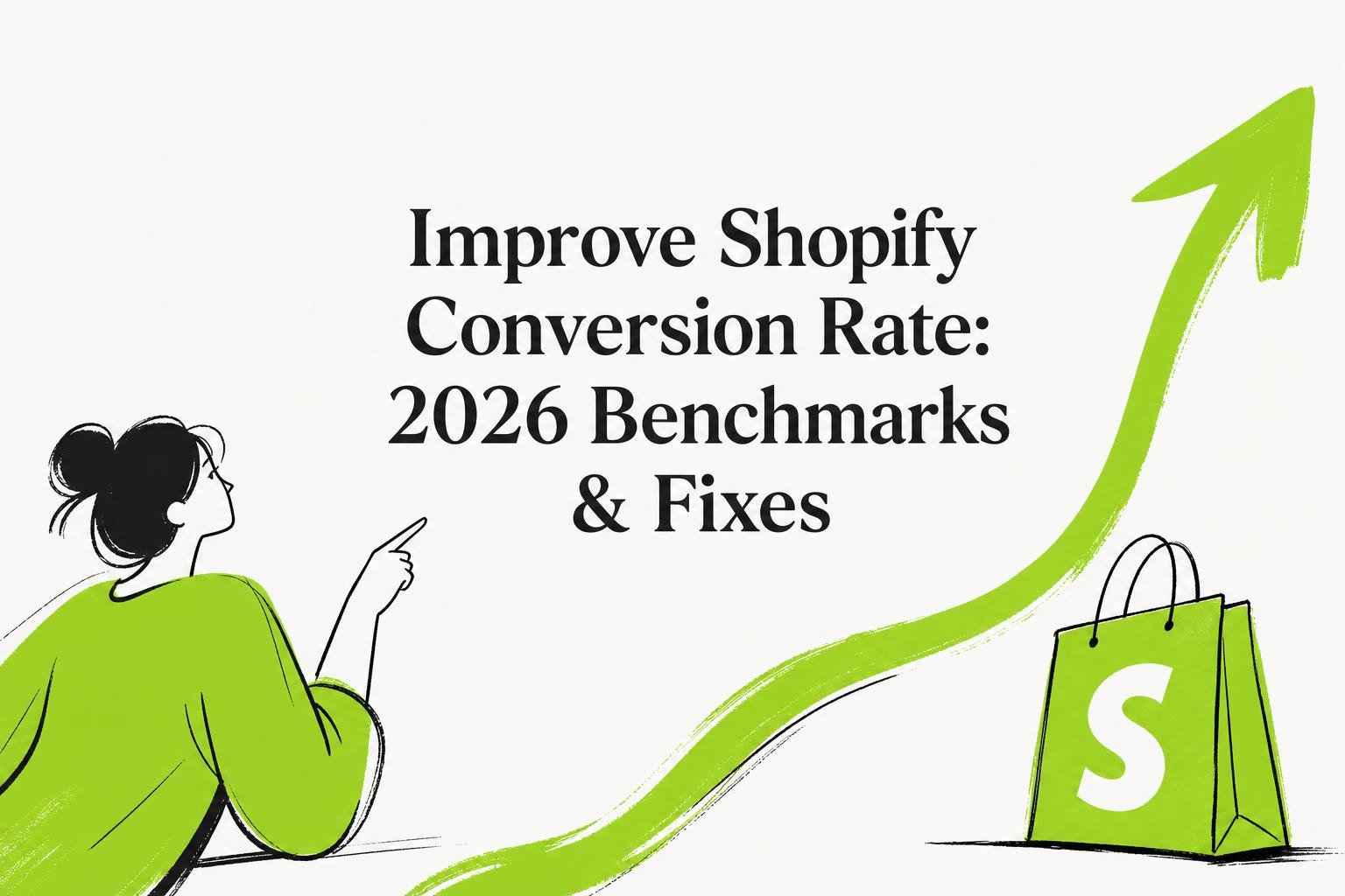 Improve Shopify conversion rate benchmarks and fixes